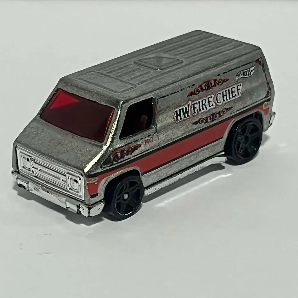 Hot Wheels Super Van HW Fire Chief ZAMAC Edition